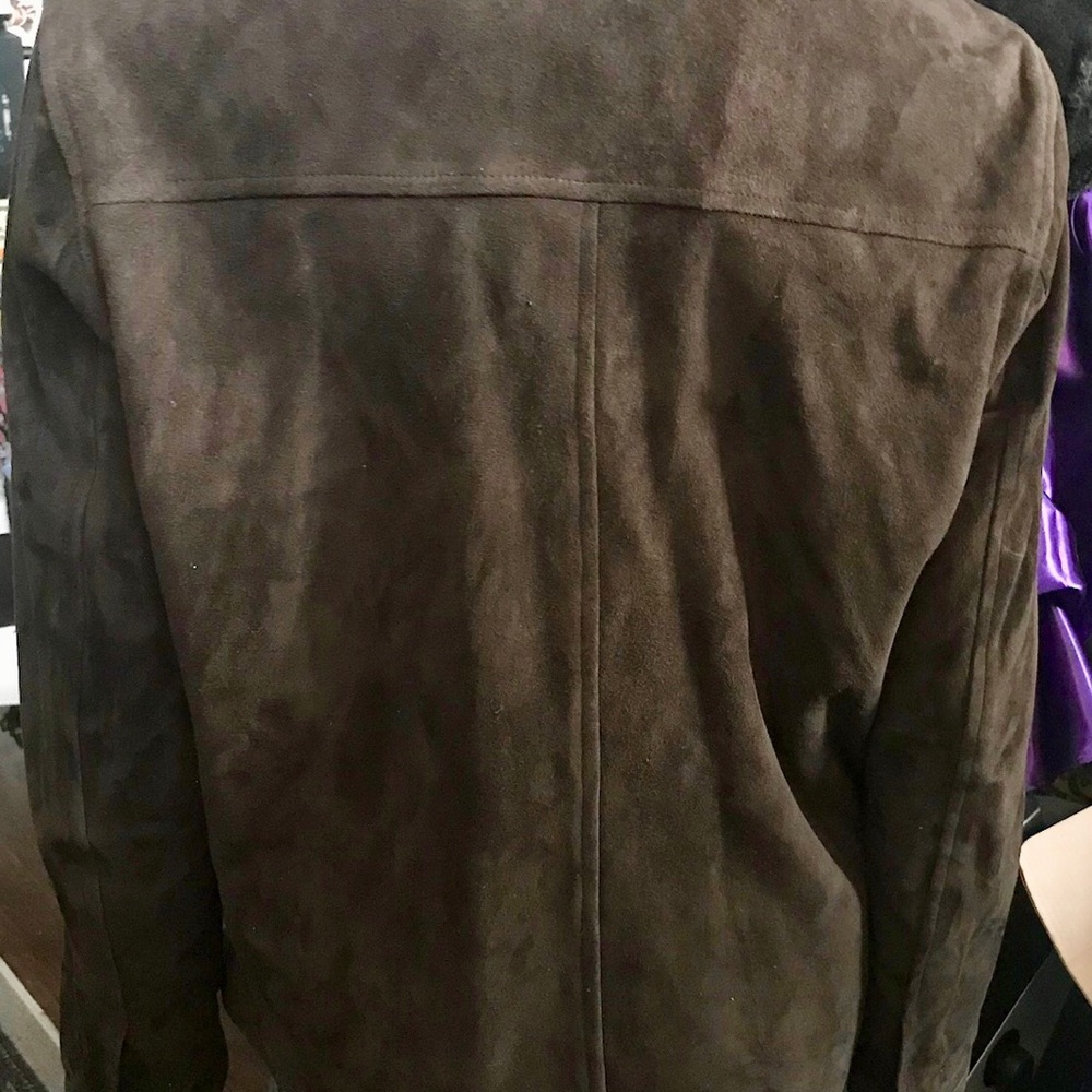 Suede Leather Jacket - image 3
